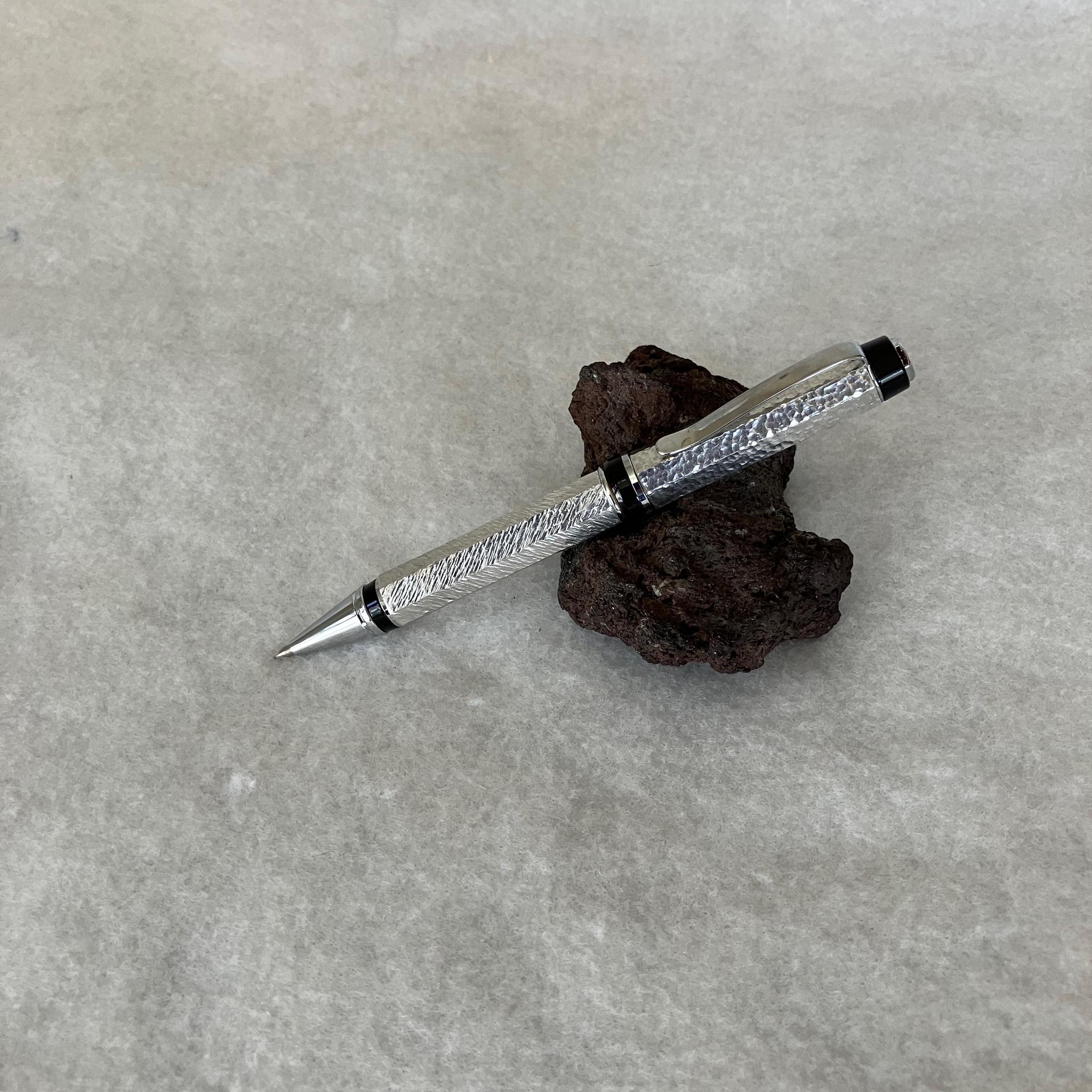 全錫製　八角形　回転式ボールペン　E Type | 1枚目