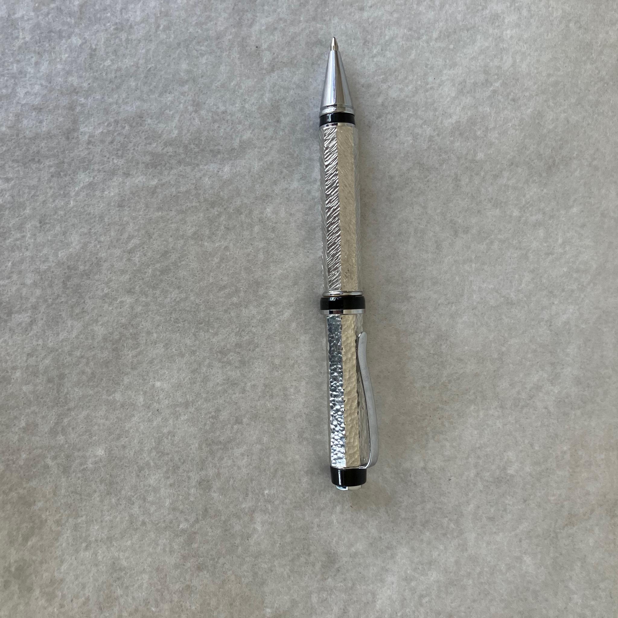 全錫製　八角形　回転式ボールペン　E Type | 4枚目